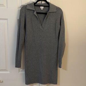 Gray Sweater Dress